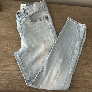 J. Crew 9" high-rise toothpick Jean, Size 29